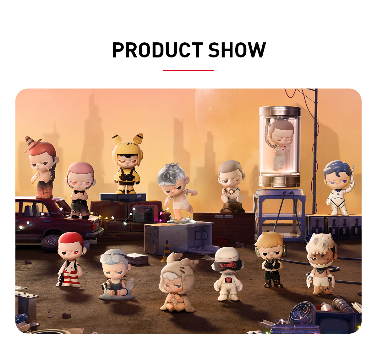 POPMART KUBO City of Sunset シリーズ KUBO City of Sunset Series Figures - POP MART (Australia)