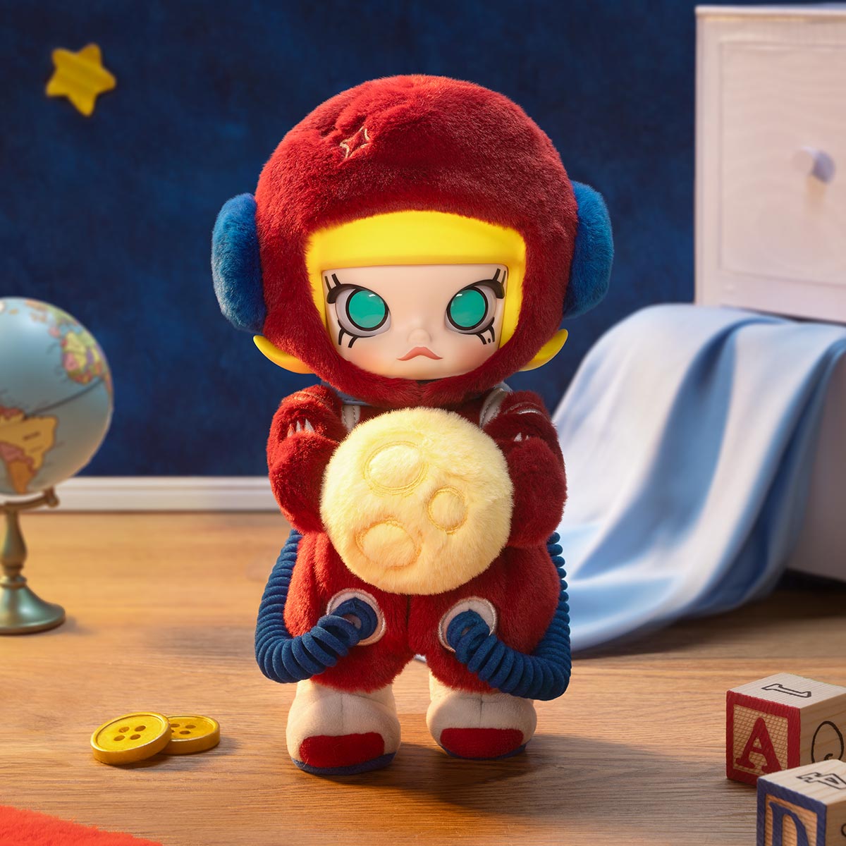 MOLLY Hello, Moon 1/8 アクションフィギュア - POP MART (Japan)