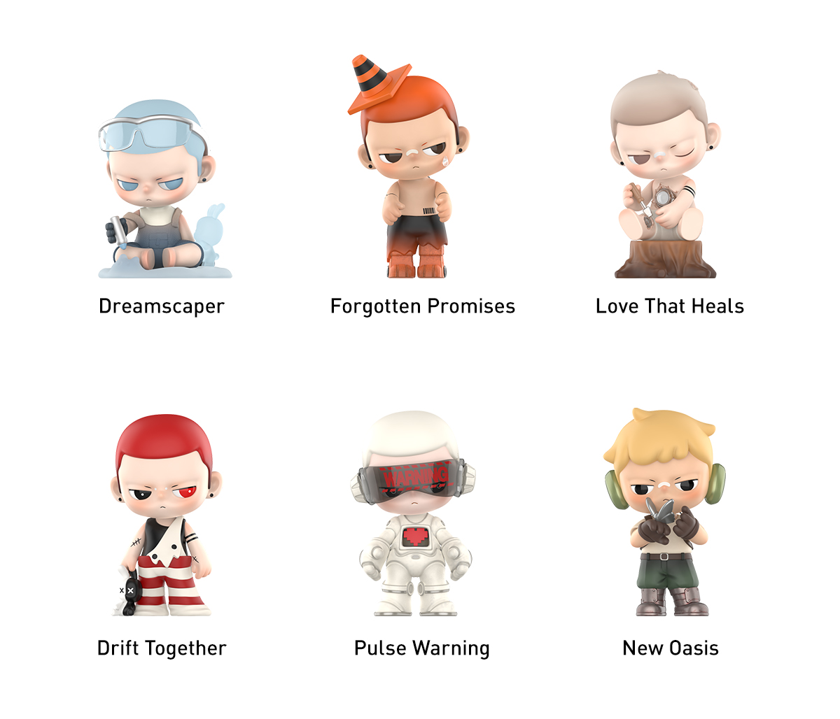 KUBO City of Sunset Series Figures - POP MART (Japan)