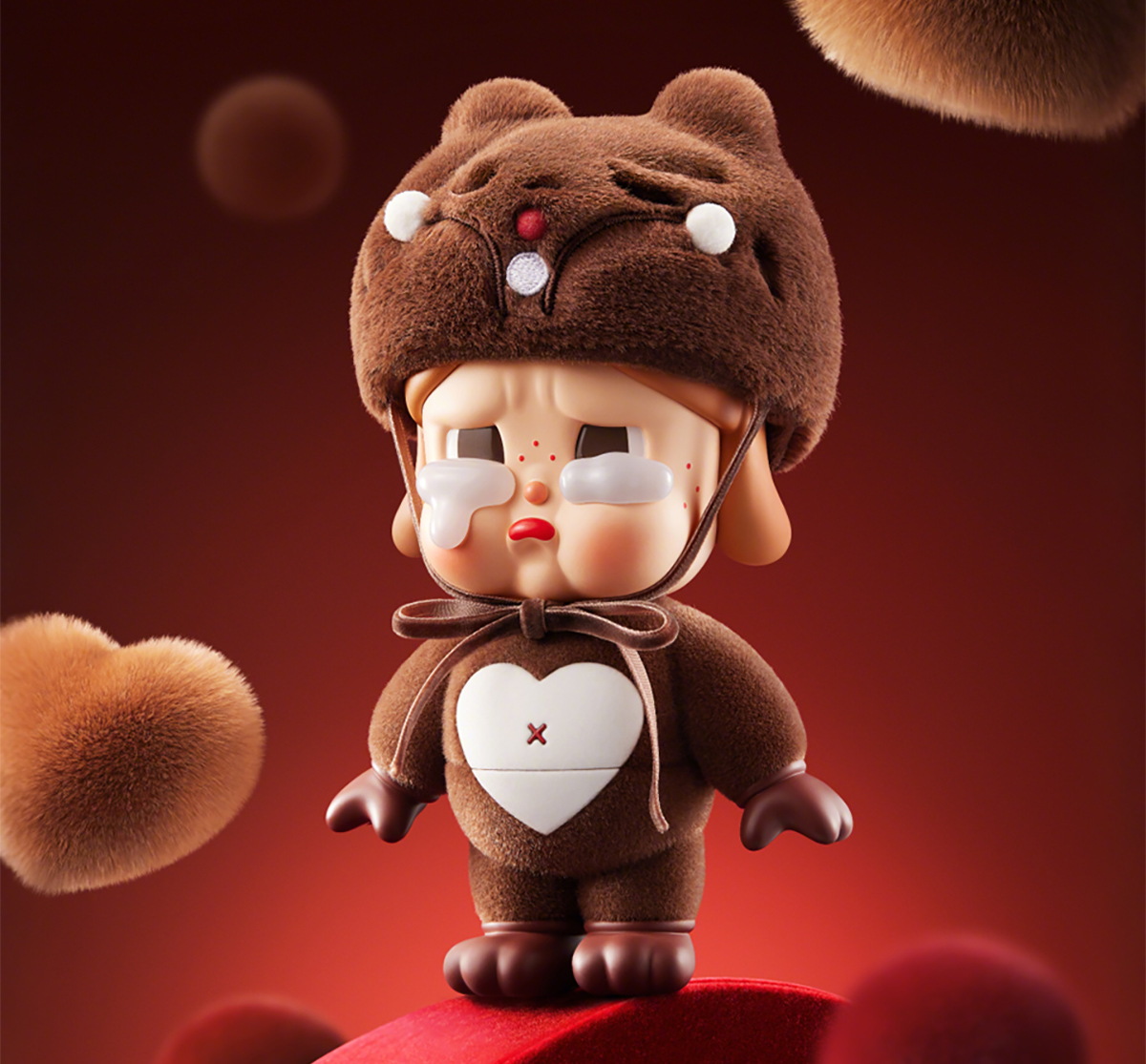 【POPMART正規店購入品】CRYBABY BE MINE ビッグサイズ POPMART正規店購入品】CRYBABY BE MINE ビッグサイズ - メルカリ