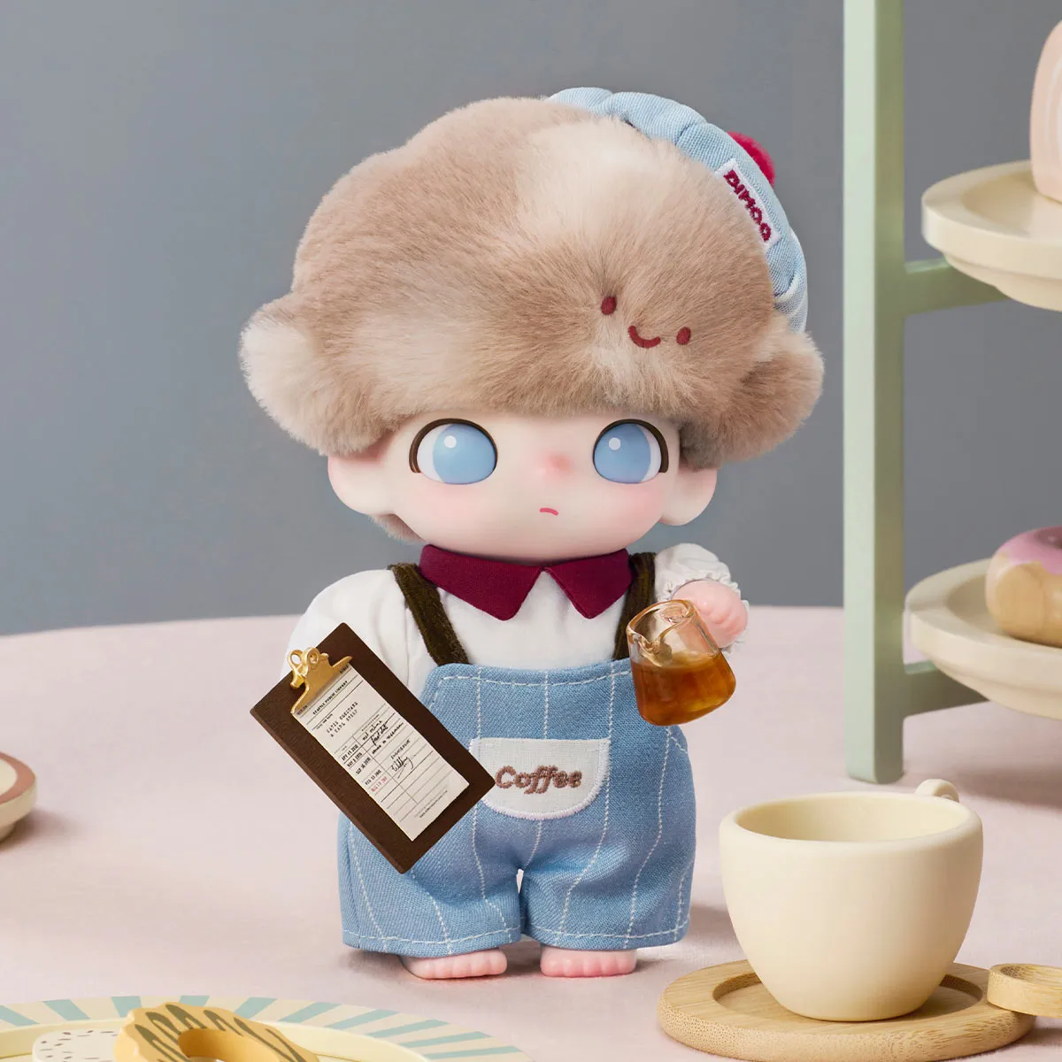 DIMOO Crush on Coffee Series-Vinyl Plush Blister Pack - POP MART 