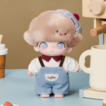 DIMOO Crush on Coffee Series-Vinyl Plush Blister Pack - POP MART (Japan)