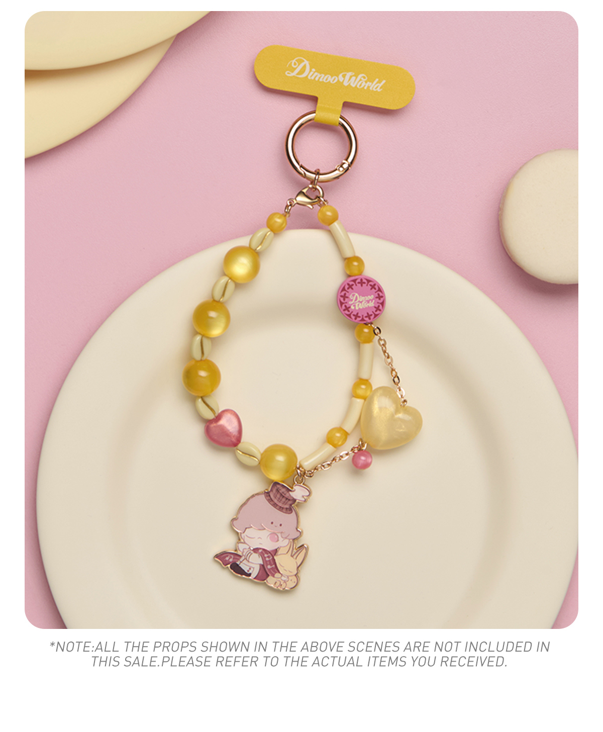 POP NOW:DIMOO Crush on Coffee Series-Phone Charm Blind Box - POP
