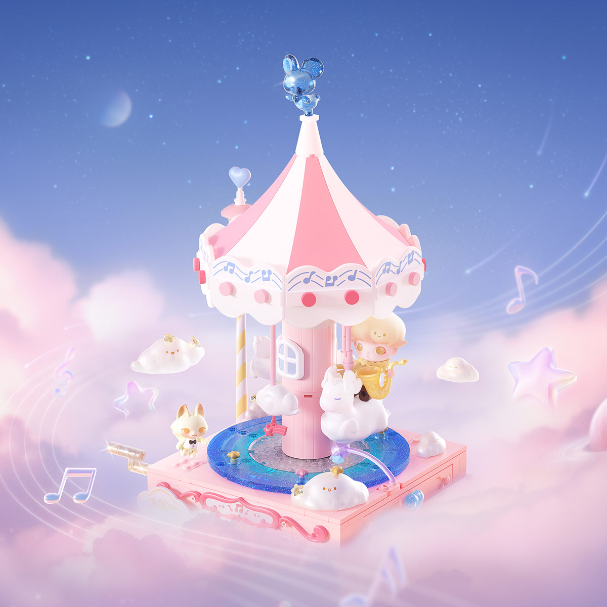 DIMOO Dream Melody Series Blocks - POP MART (Japan)