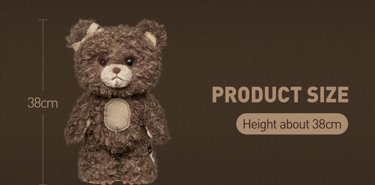 Hirono Bear Vinyl Plush Doll - POP MART (Macao, China)