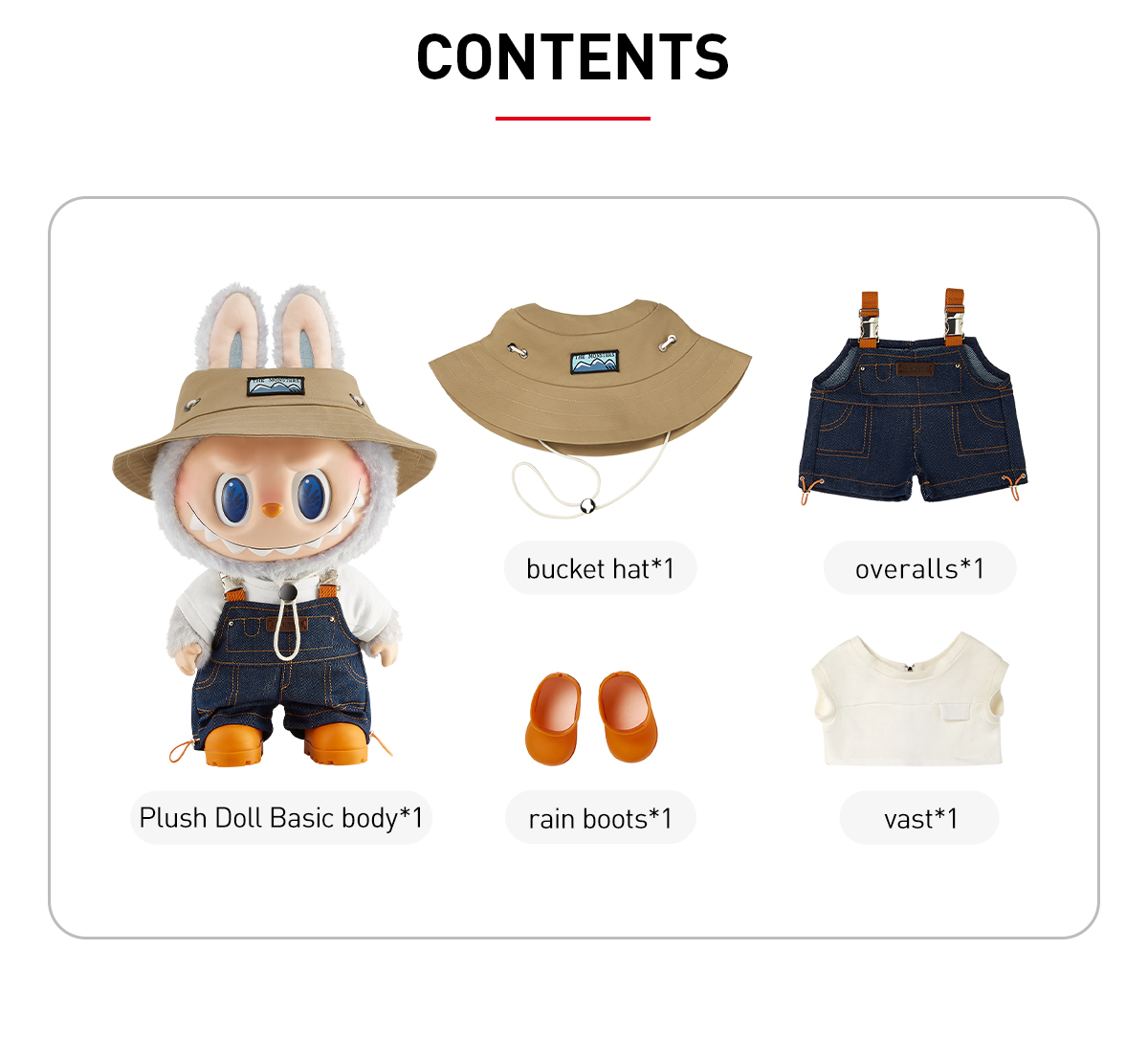 THE MONSTERS FALL IN WILD SERIES-Vinyl Plush Doll - POP MART