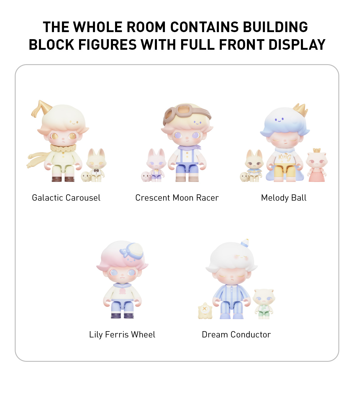 DIMOO Dream Melody Series Blocks - POP MART (Japan)