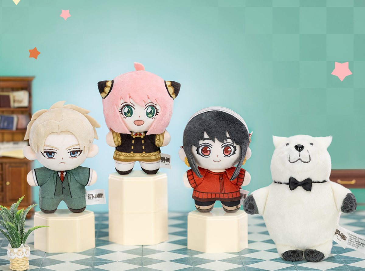 SPY × FAMILY Character Series Plush Blind Box - POP MART (Japan)