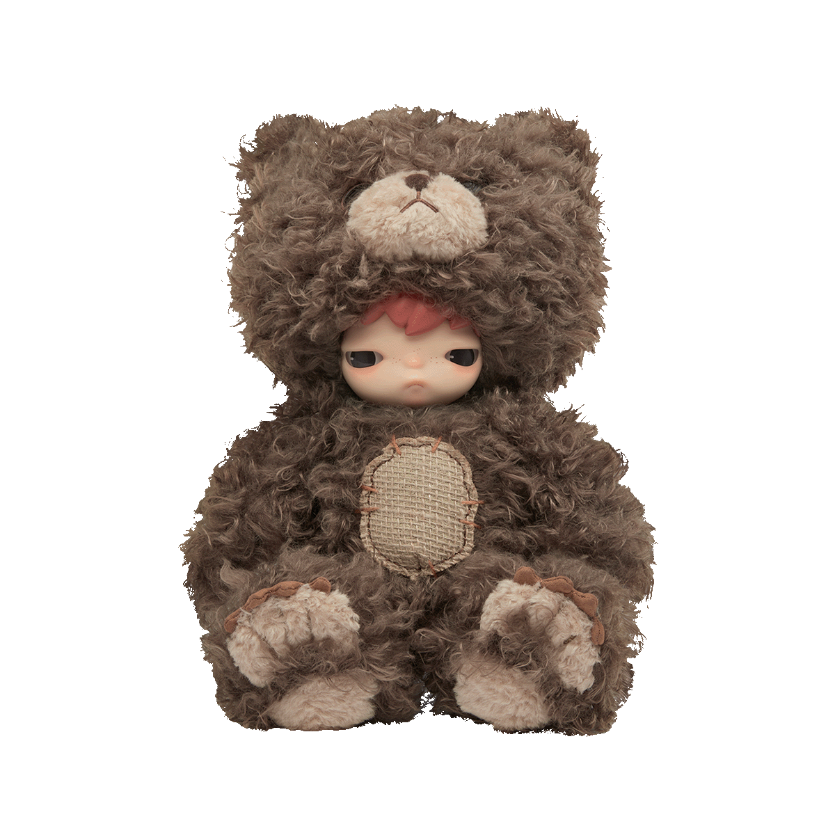 Hirono Bear Vinyl Plush Doll ぬいぐるみ 38cm Hirono Bear Vinyl Plush Doll - POP MART (Macau, China)