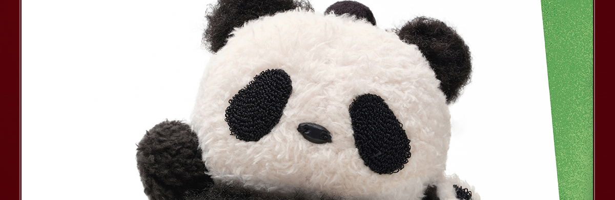 SKULLPANDA Lazy Panda Plush Doll Pendant - POP MART (Macao, China)