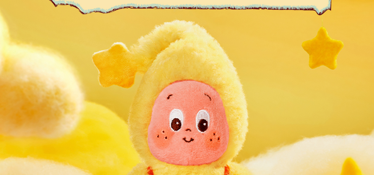 Twinkle Twinkle Sweet Dreams Forecast Series-Plush Pendant