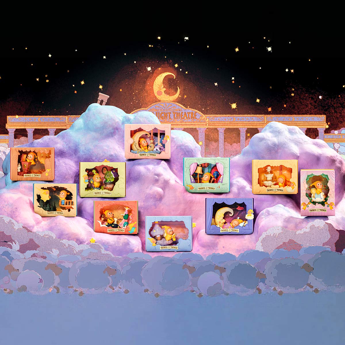 Twinkle Twinkle Light Up Series Scene Sets - POP MART (Japan)