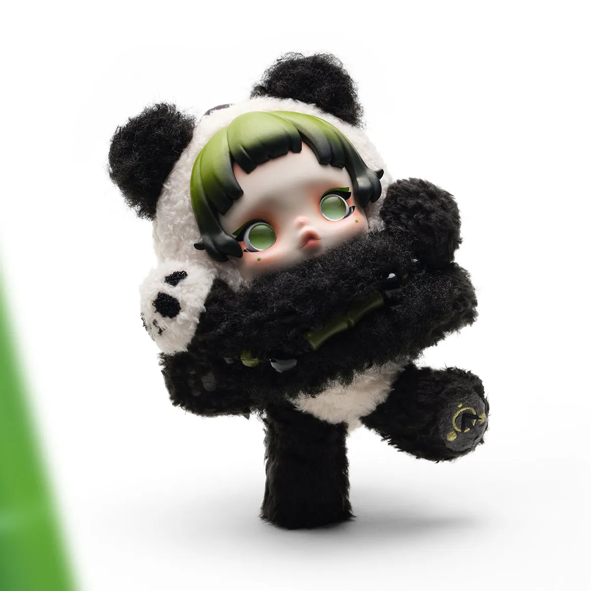 SKULLPANDA Lazy Panda Plush Doll Pendant - POP MART (Japan)