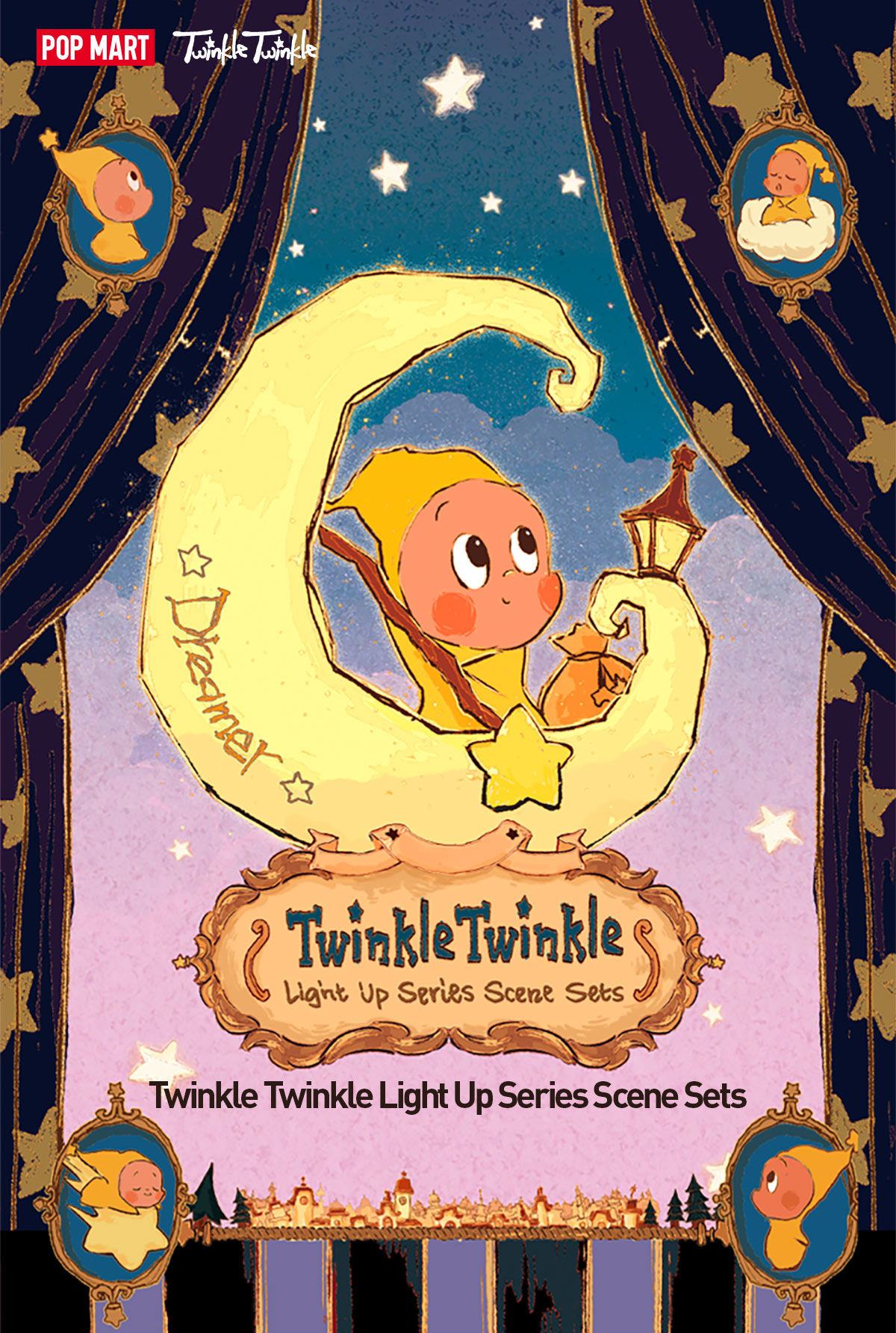 その他 Twinkle Twinkle Light Up Series Scene Twinkle Twinkle Light Up Series Scene Sets - POP MART (Portugal)