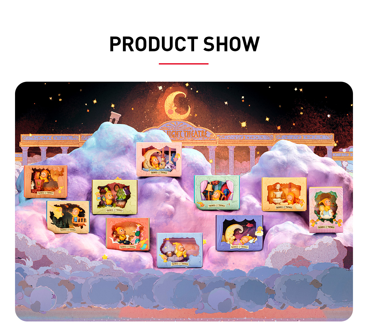 Twinkle Twinkle Light Up Series Scene Sets - POP MART (Japan)