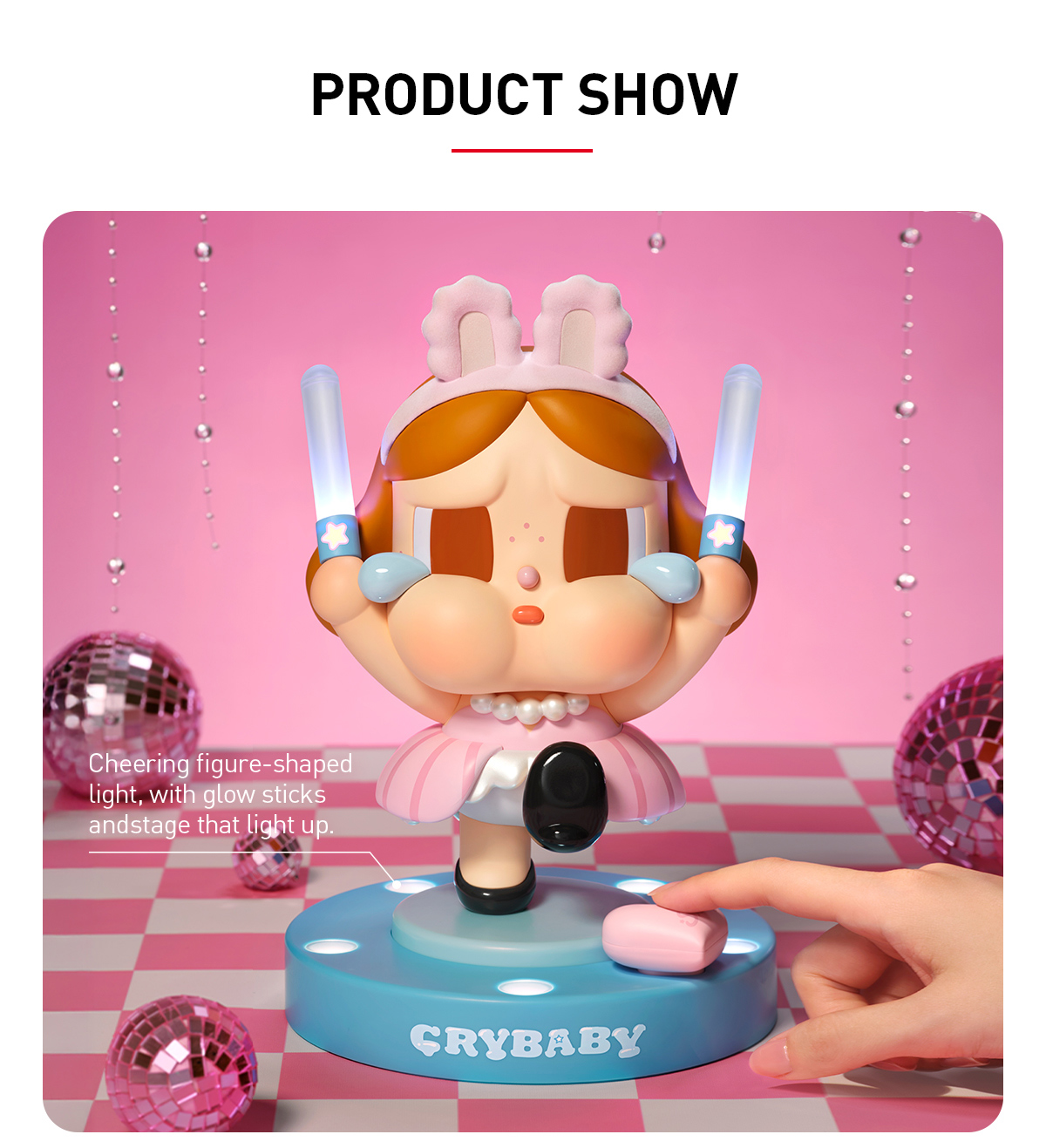 CRYBABY SHINY SHINY シリーズランプ CRYBABY SHINY SHINY Series - Lamp - POP MART (Japan)