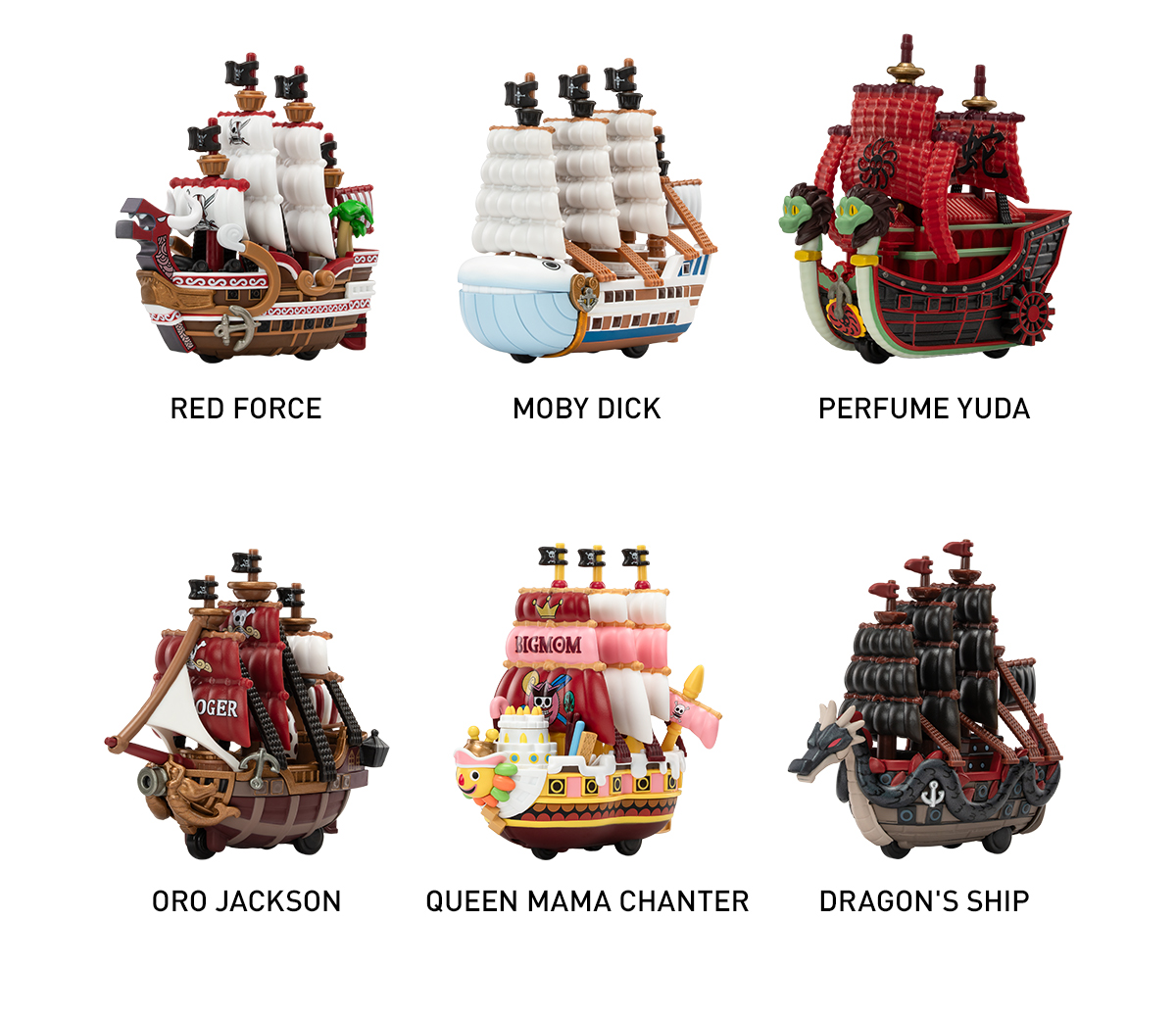 POP MART One Piece グランド ライン シリーズ ONE PIECE - THE GRAND LINE SERIES VEHICLES Set sail with ONE