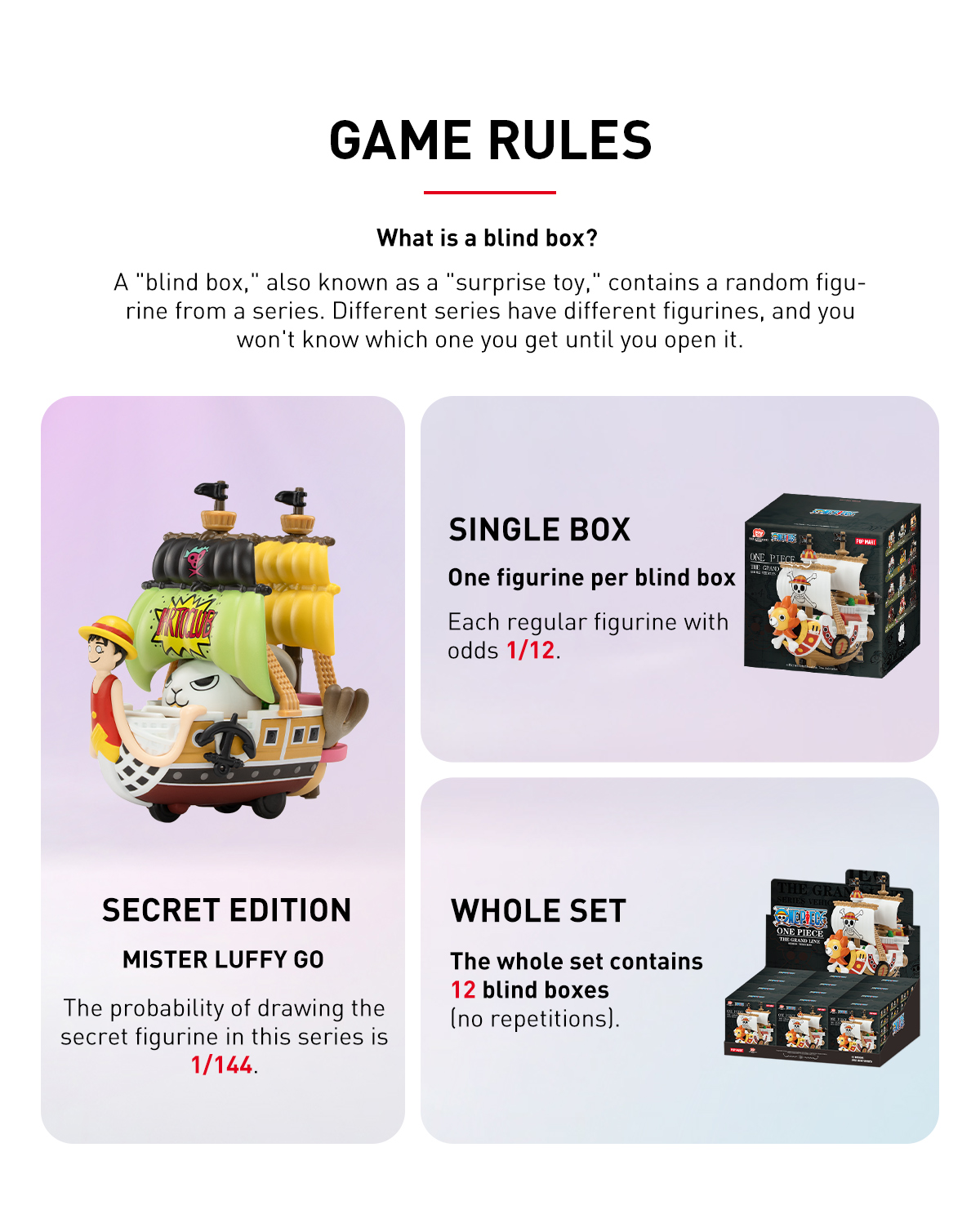 One Piece - The Grand Line Series Vehicles - POP MART (Japan)