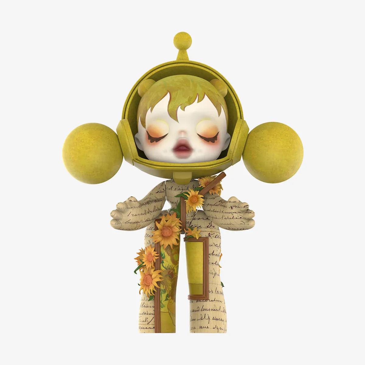 MEGA α SKULLPANDA 400% Van Gogh Museum ひまわり - POP MART (Portugal)