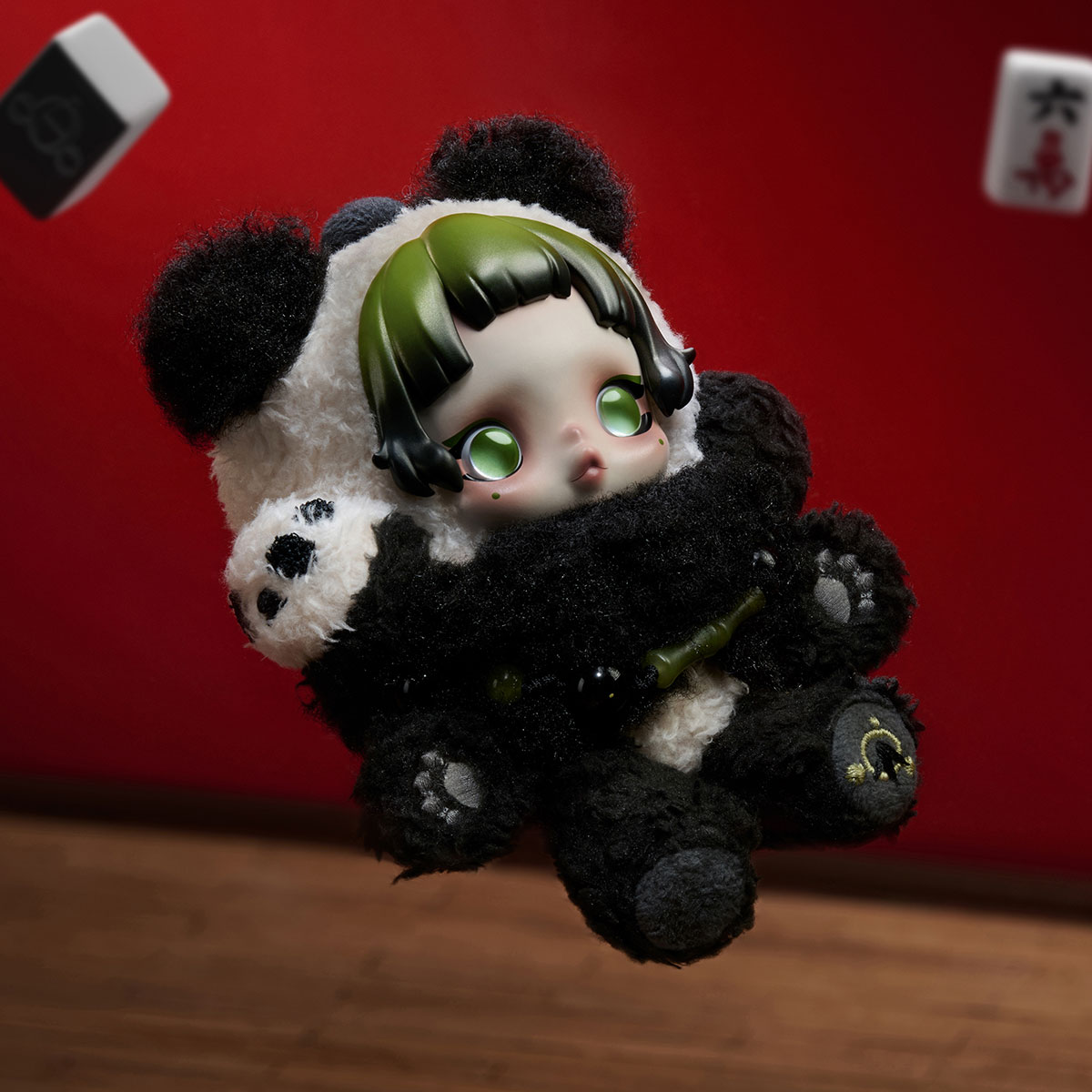 POPMART SKULLPANDA ぬいぐるみ Pop mart- 歐洲限定SKULLPANDA Plush-6kHz | Everuts