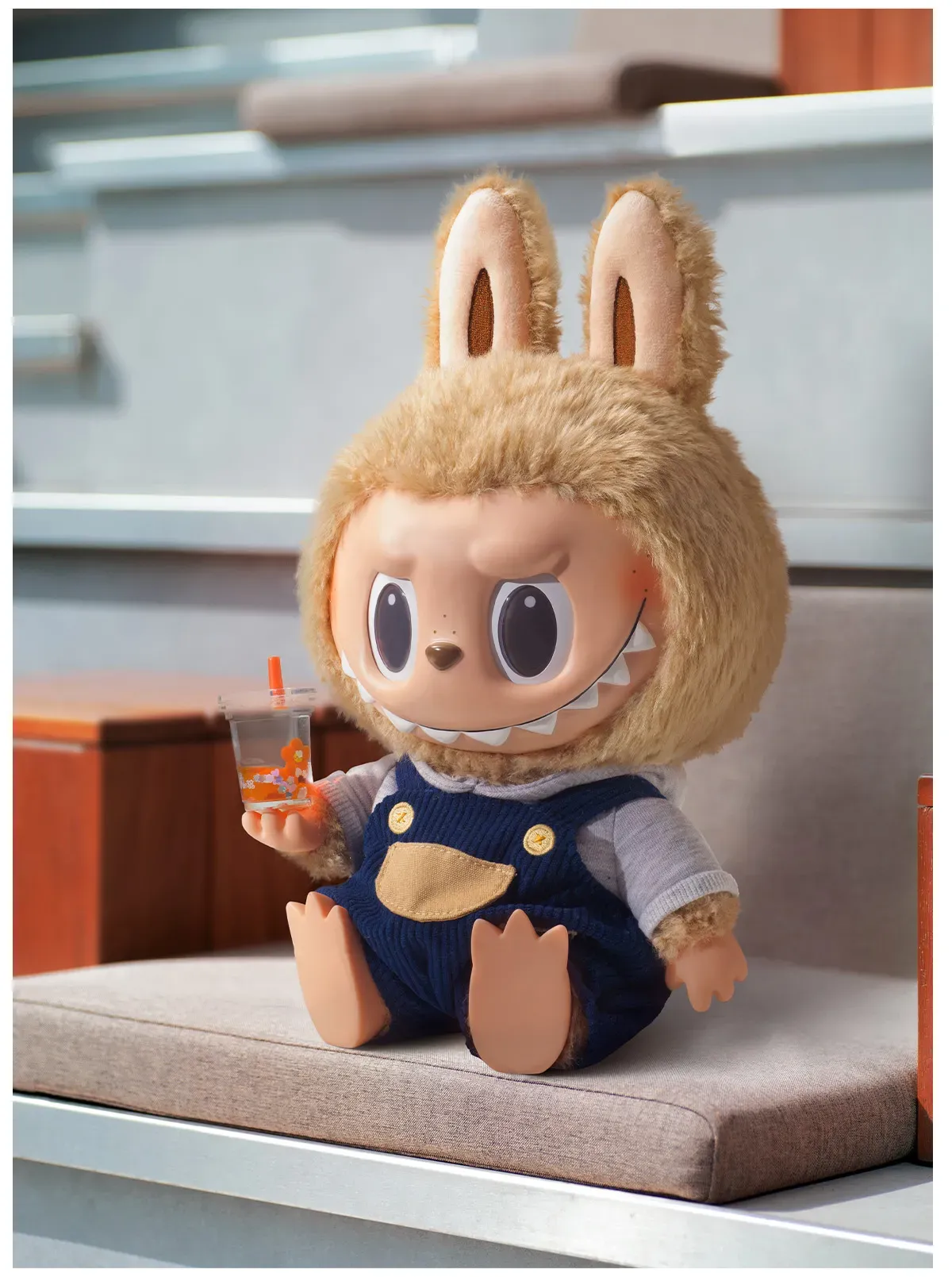 正規品 POPMART ラブブ TIME TO CHILL PLUSH TOY LABUBU Time to Chill-Vinyl Plush Doll - POP MART (Macao, China)