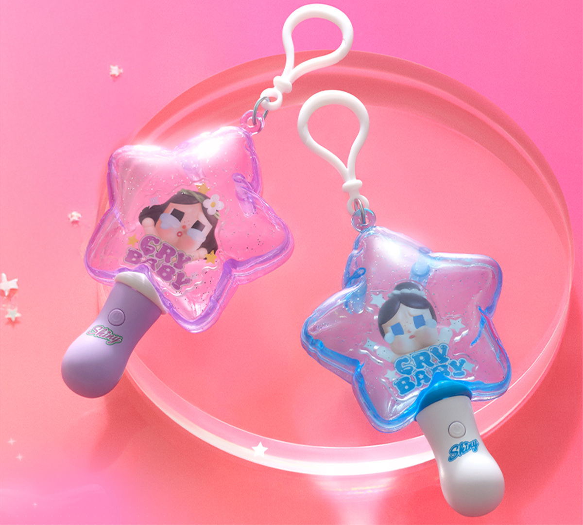CRYBABY SHINY SHINY シリーズぬいぐ るみペンダント CRYBABY SHINY SHINY シリーズぬいぐるみペンダント - POP MART