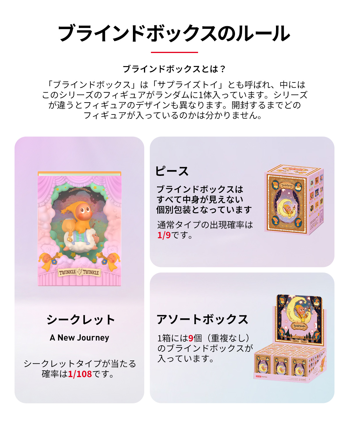 We are Twinkle Twinkle アソートボックス＋シークレット7個 We are Twinkle Twinkle アソートボックス＋シークレット7個
