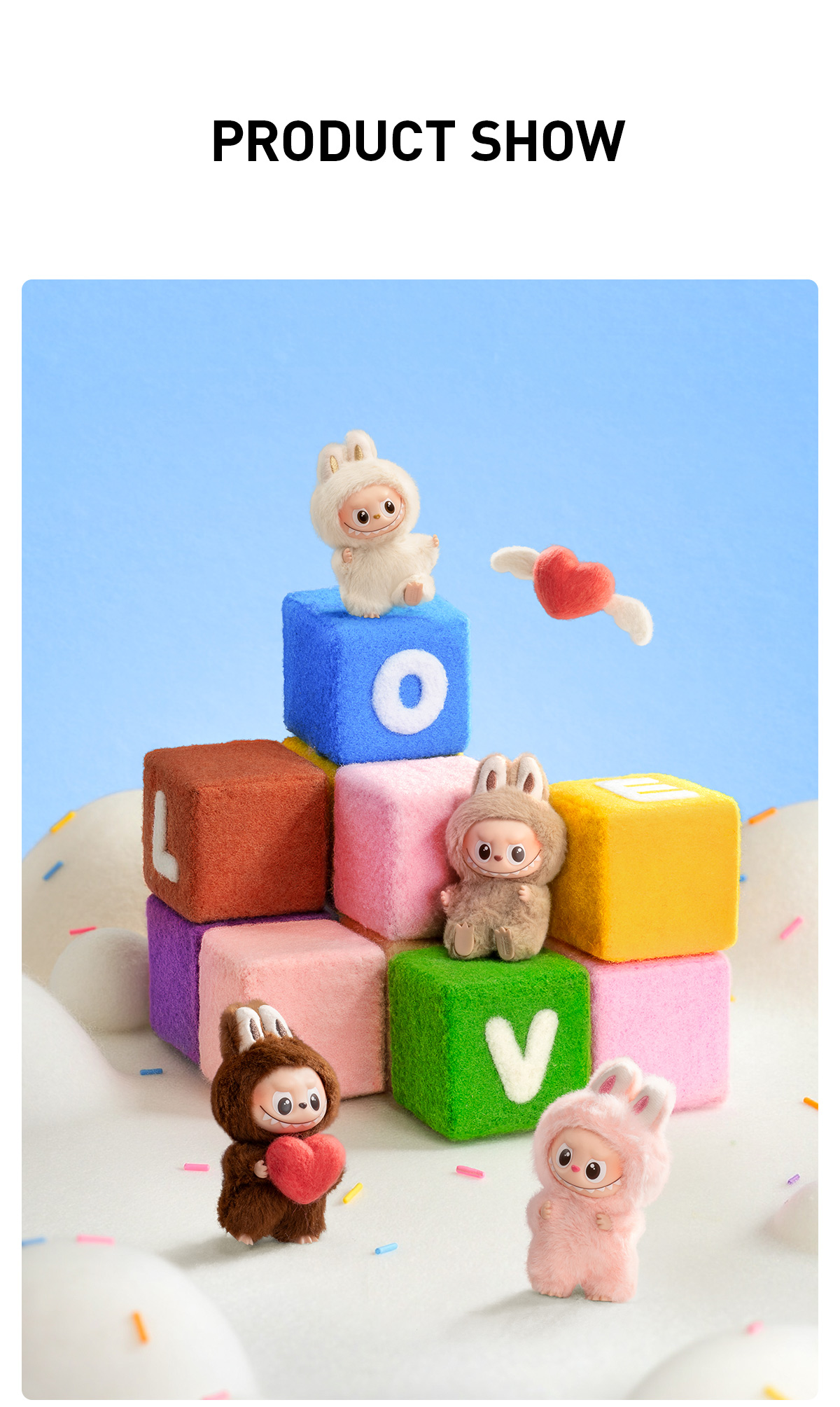 Labubu W Pin for Love Series - Pop Toy