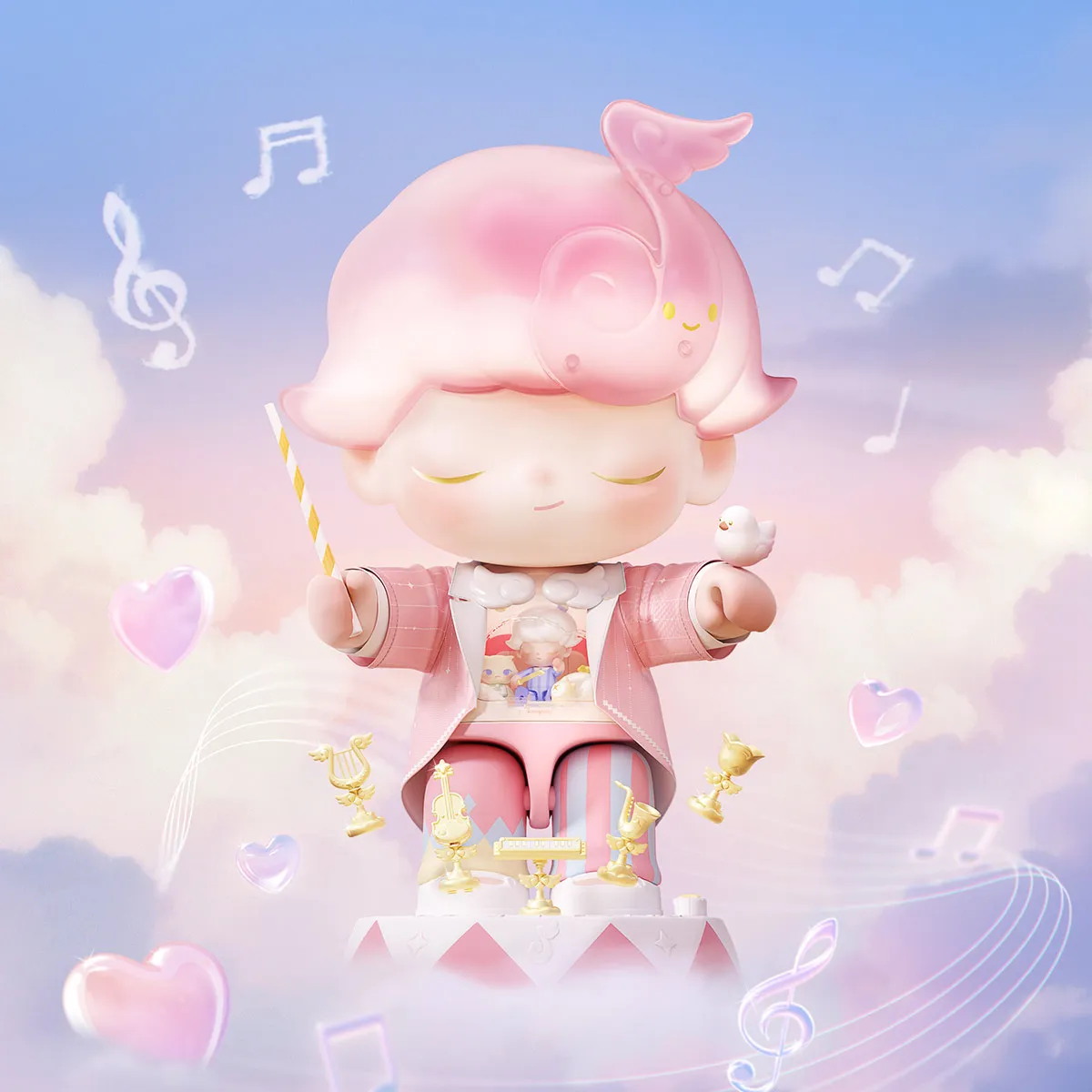 DIMOO Dream Melody シリーズブロックフィギュア Dream Conductor 