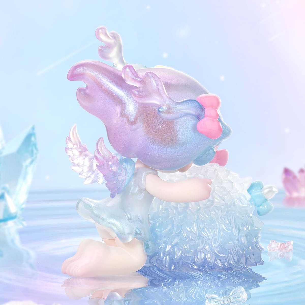 Azura × INSTINCTOY POPMART Azura × INSTINCTOY Snuggle with Bowy Fluffy Figure - POP