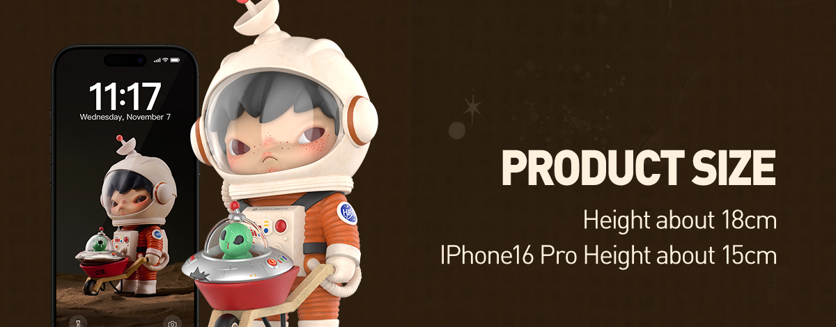 Hirono Search for Aliens Figurine - POP MART (Macao, China)