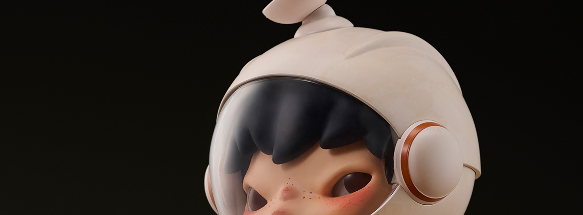 Hirono Search for Aliens Figurine - POP MART (Macau, China)
