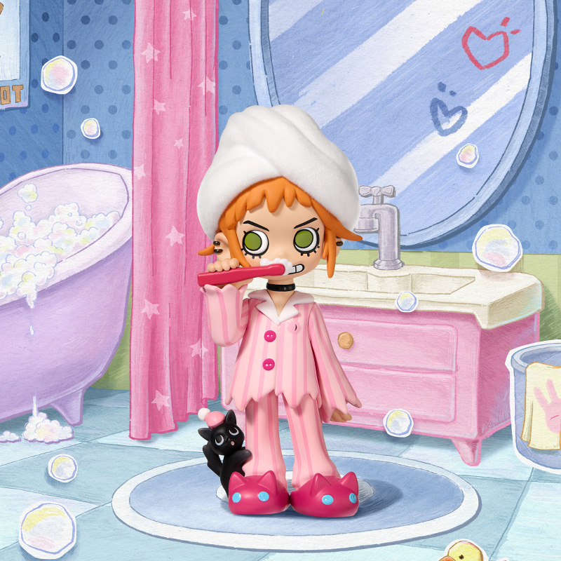 Lil Peach Riot Sleepover Series Figures - POP MART (Macao, China)