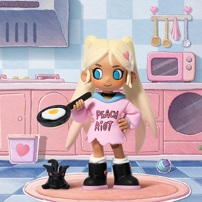 Lil Peach Riot Sleepover Series Figures - POP MART (Macao, China)