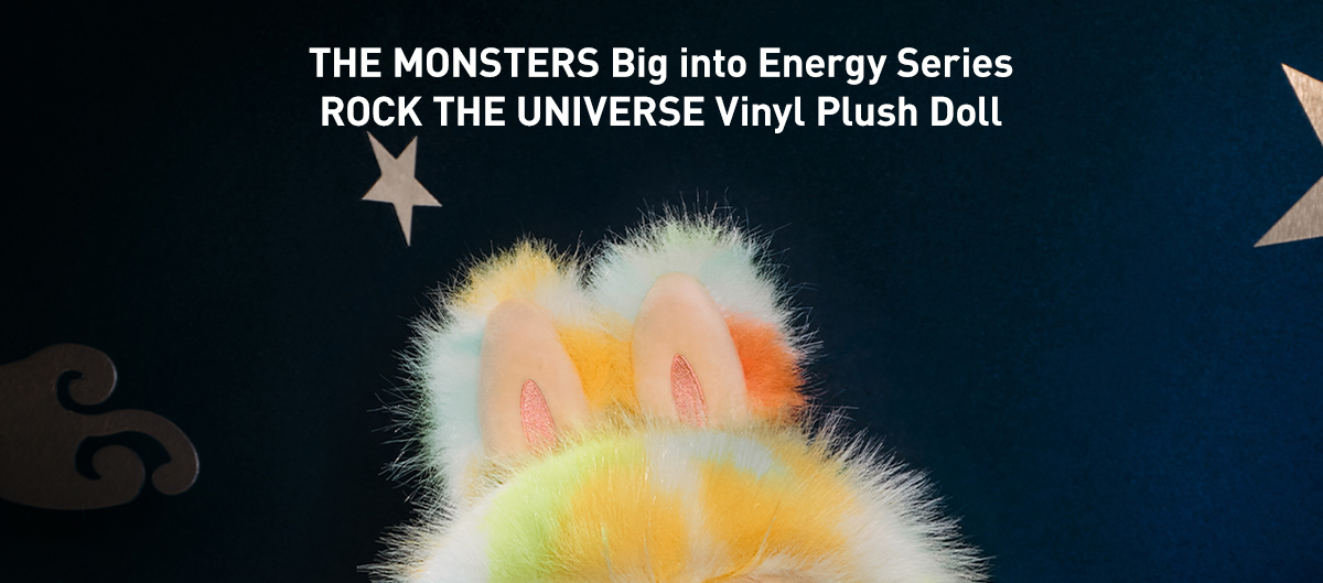THE MONSTERS ROCK THE UNIVERSE Vinyl 正規品 POPMART The Monsters Big into Energy Rock The Universe Vinyl