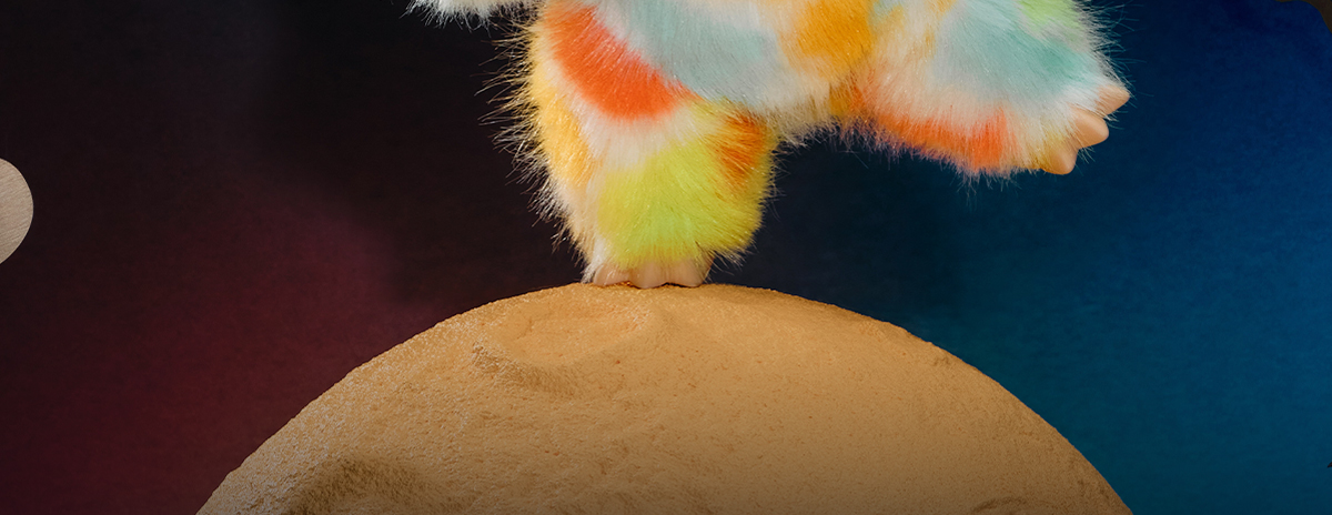 THE MONSTERS Big into Energy Series-ROCK THE UNIVERSE Vinyl Plush