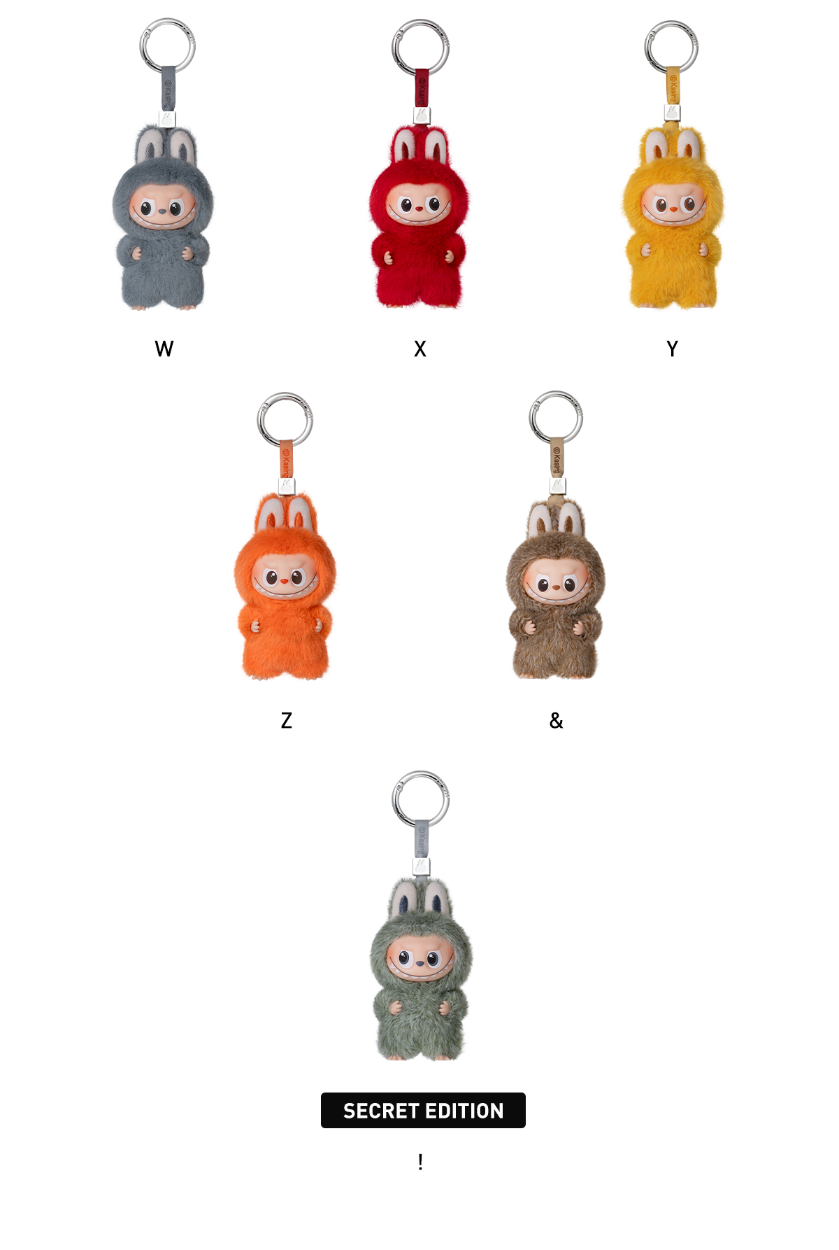 POP NOW:THE MONSTER PIN FOR LOVE SERIES - Vinyl Plush