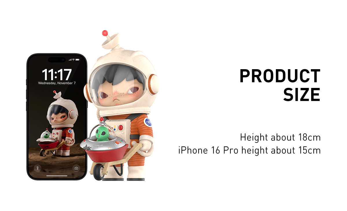 Hirono Search for Aliens Figurine - POP MART (Japan)