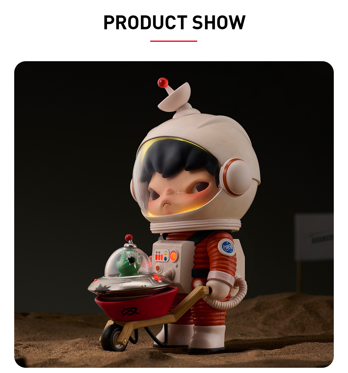 【シュリンク付】Hirono Search for Aliens Hirono Searching for Aliens Figurine - 寻找外星人 – Art Toy