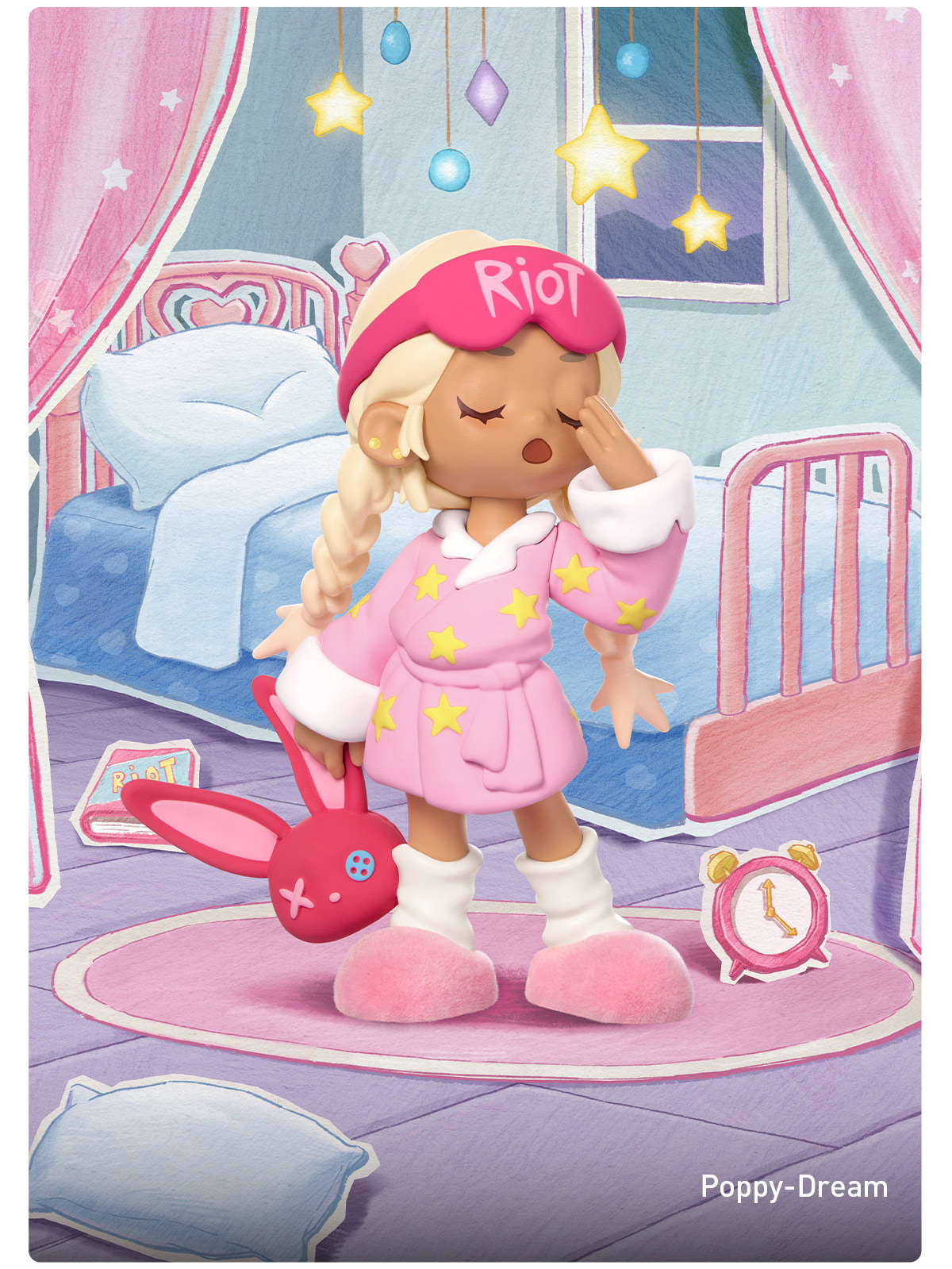 その他 Poppy Dream Lil Peach Riot Sleepover POP NOW:Lil Peach Riot Sleepover Series Figures - POP MART