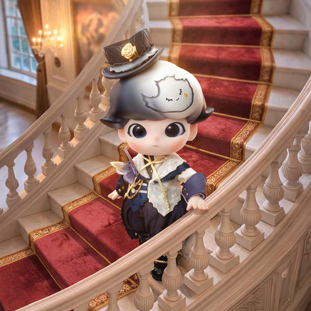 【中古】POP MART DIMOO WORLDフィギュア ８体 DIMOO Gentleman Series 1/8 Action Figure（到货时间待更新