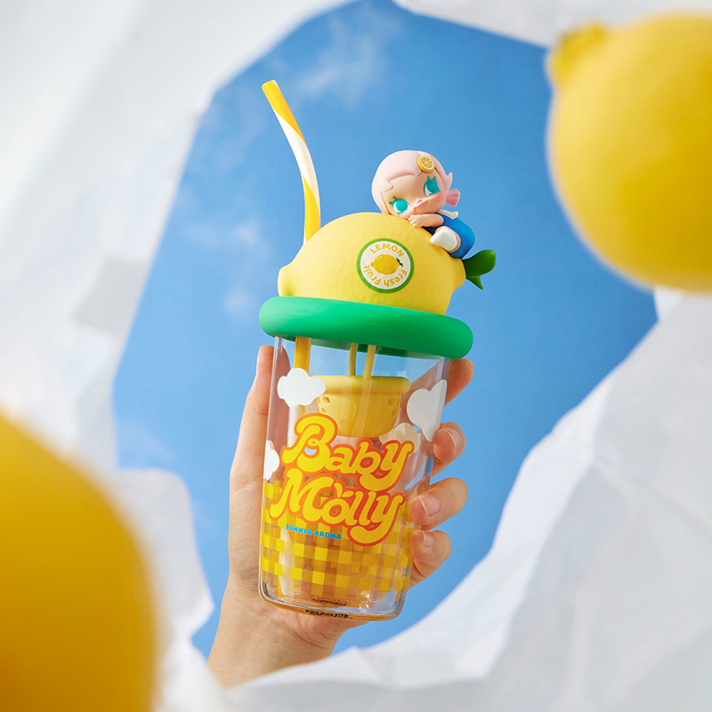babymolly ベイビーモリー フルーティーアロマ シリーズ　popmart Baby Molly Fruity Aroma Series-Straw Cup - POP MART (Macau, China)