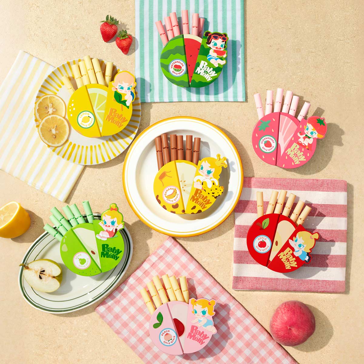 Baby Molly Fruity Aroma Series-Magnetic Sealing Clip Storage Box