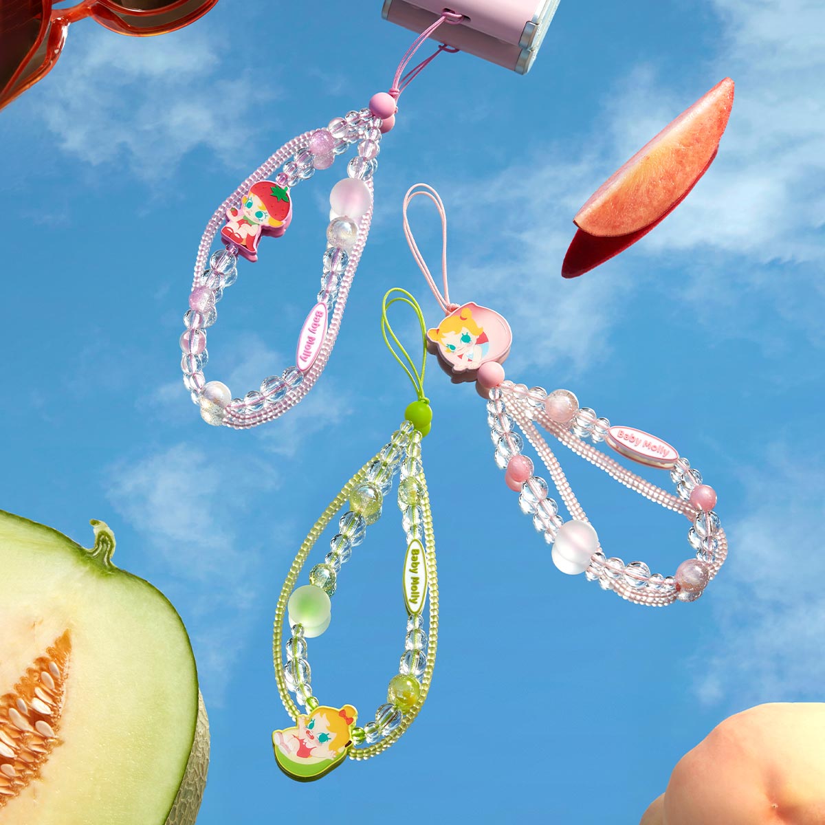 Baby Molly Fruity Aroma Series- Phone Charm Blind Box - POP MART