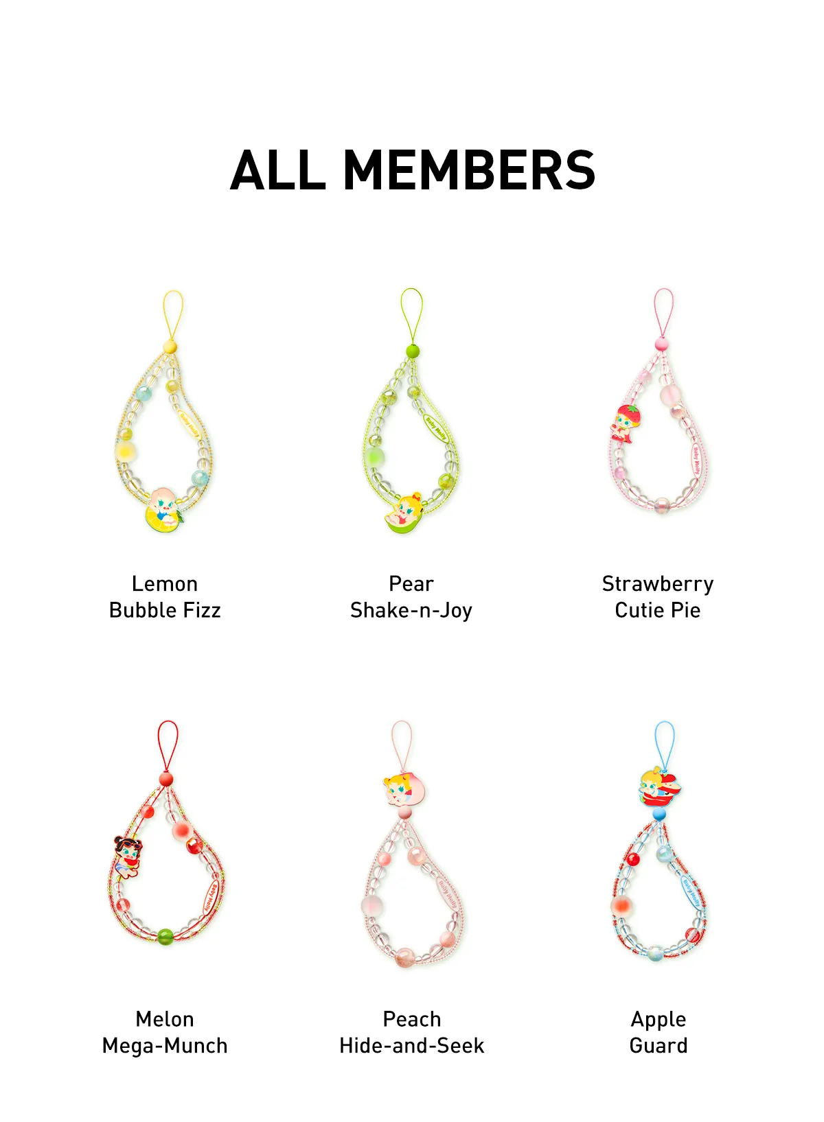 Baby Molly Fruity Aroma Series- Phone Charm Blind Box - POP MART 