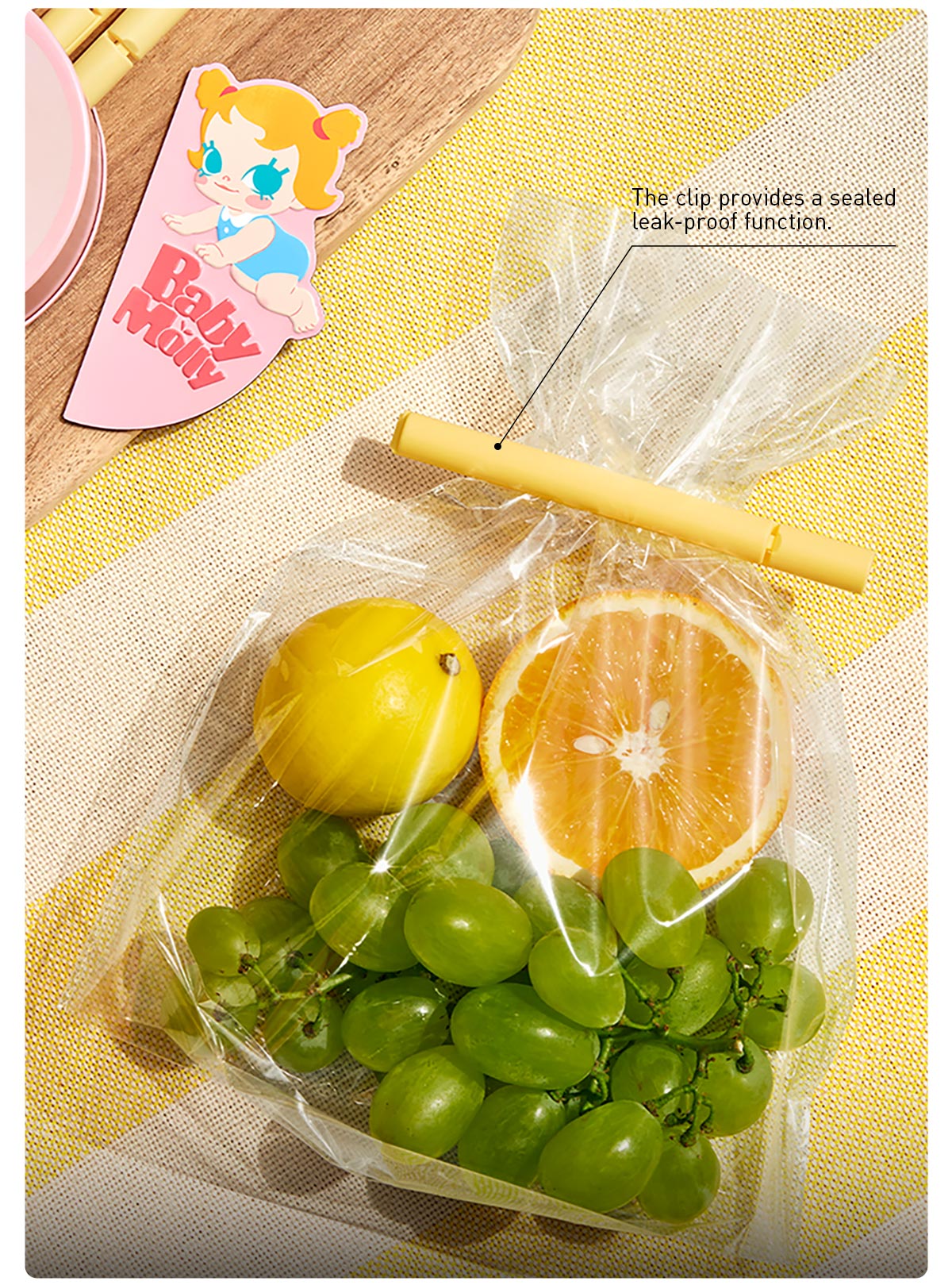 Baby Molly Fruity Aroma Series-Magnetic Sealing Clip Storage Box