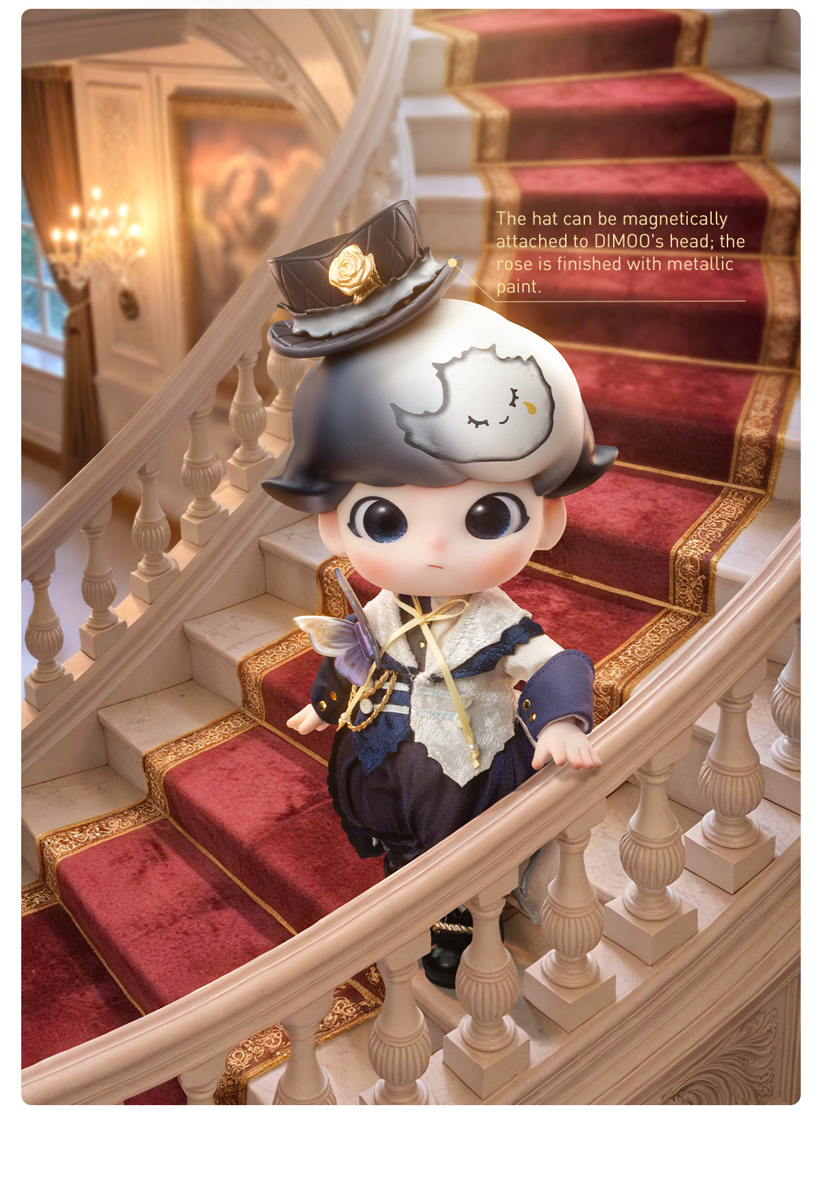POP MART DIMOO GENTLEMAN フィギュア DIMOO Gentleman Series 1/8 Action Figure - POP MART (United
