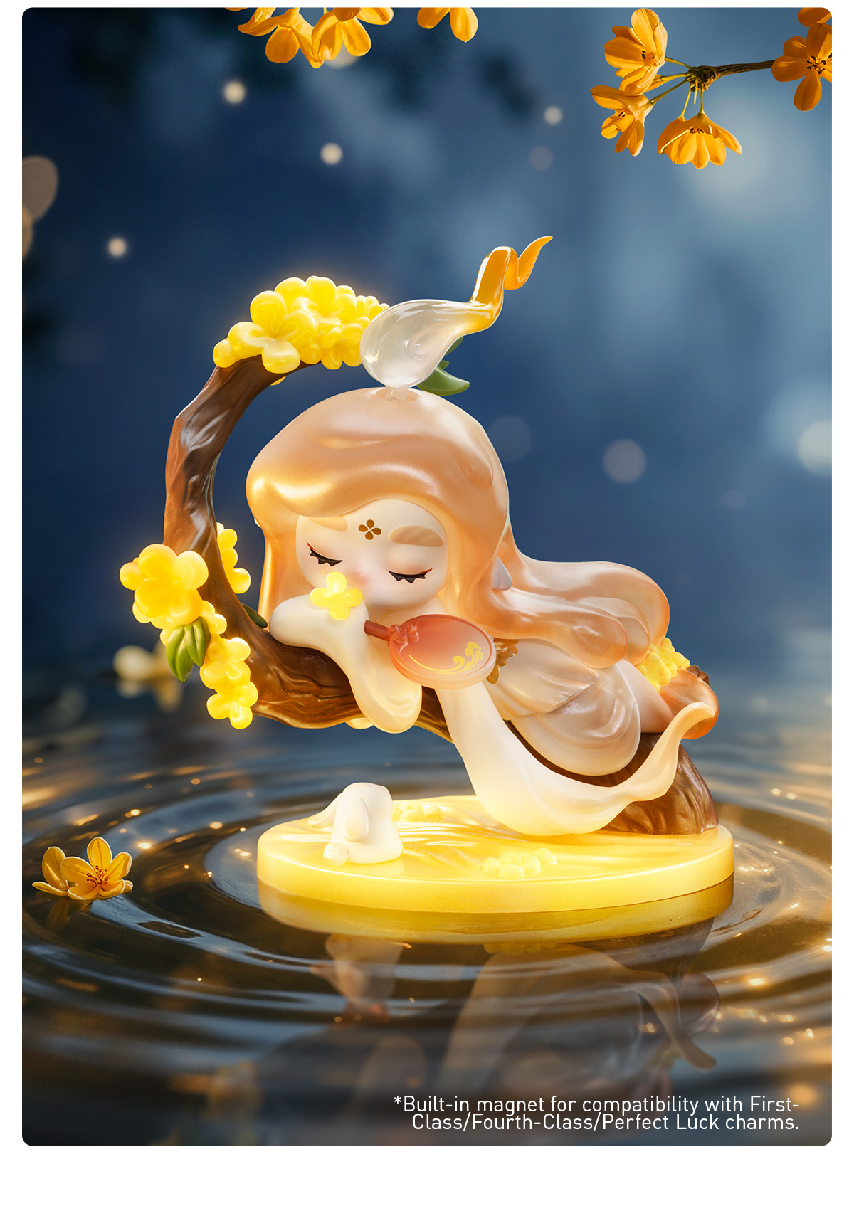 POPMART CHAKA MOON GAZING 月見フィギュア CHAKA Moon Gazing Figure - POP MART (Japan)