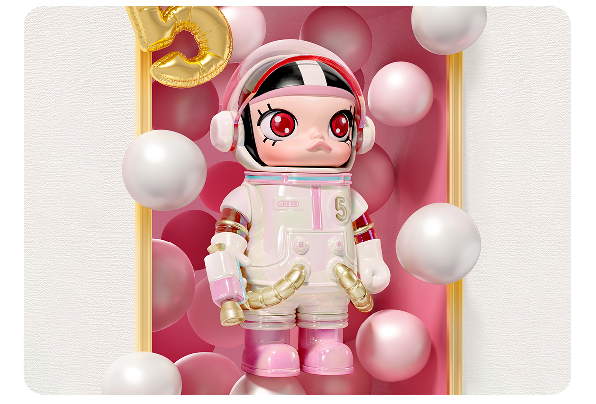 MEGA SPACE MOLLY 100% シリーズ4 - POP MART (Japan)