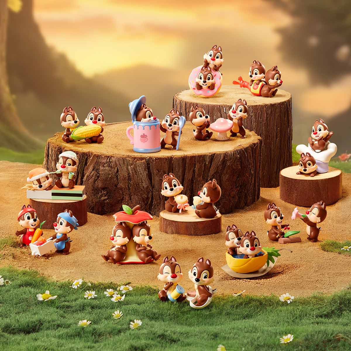 Disney Chip 'N' Dale Fun-loving Brothers Series Figures - POP MART